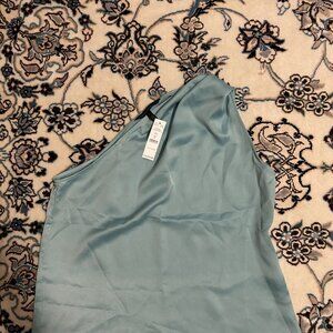 White House Black Market Blouse one shoulder